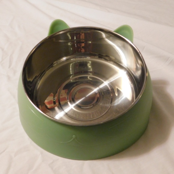 COPY - Kitty Kat Colorful Dishes Food /Water - Picture 4 of 11